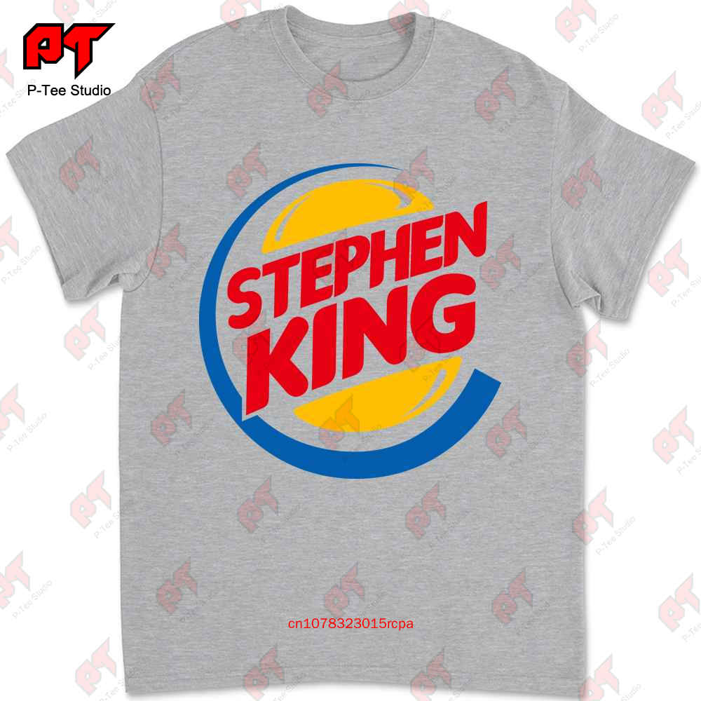 Stephen King Burger T-shirt Tee L4LI