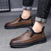 Herren Freizeitschuh Büro Samt Weich Schwarze Lederschuhe für Herren Sozial Klassisch Original Designer Rindsleder Neu