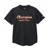 Champion Short Sleeve Round with Graphic Logo SHORT SLEEVE Women's T-Shirt, Black, Neck, Quick-Drying, Antibacterial, Breathable, Print,