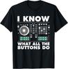 Lustiges DJ Kunst Männer Musikproduzent Disc Jockey Liebhaber DJ T-Shirt