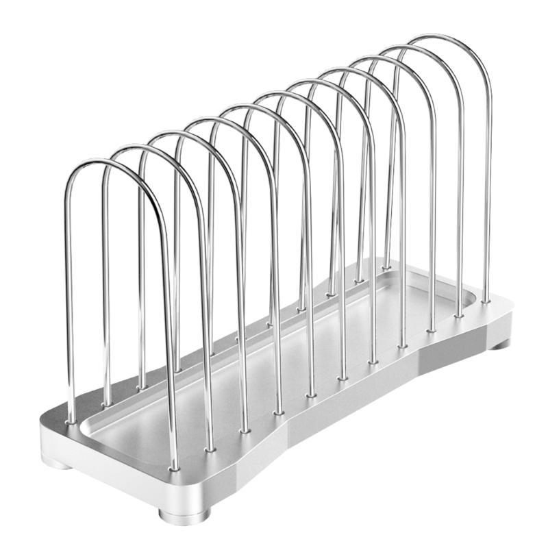 Modern Metal Vinyls Record Shelf Storage Rack 10Slot For Albums Books CDs Durability Rustproof Construction Smooth Surfaces