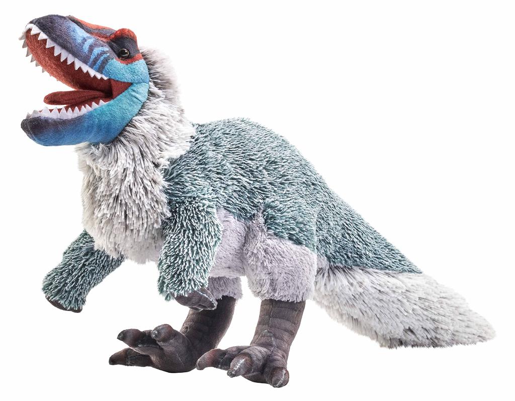 Wild Republic Yutyrannus Dinosaur Plush Toy, Artist, 20" (27445), W19 x D53 x H24cm
