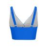Stilvolles Badeshirt Saisonale Wassersportbekleidung Einfarbiges kurzes Oberteil Verdrehte Vorderseite Atmungsaktives Gewebe für Damen