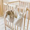 Large Capacity Baby Crib Hanging Bag Bedroom Bedsides Towels Milk Bottle Storage Pouch Removable Organizer Organizer