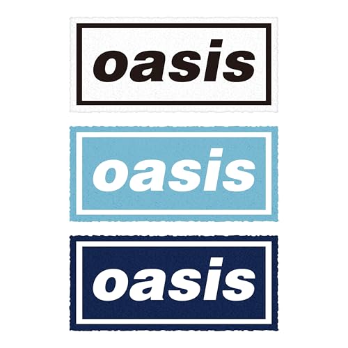 [Amazon.co.jp Exclusive] Official Oasis Merchandise Rug, Light Blue