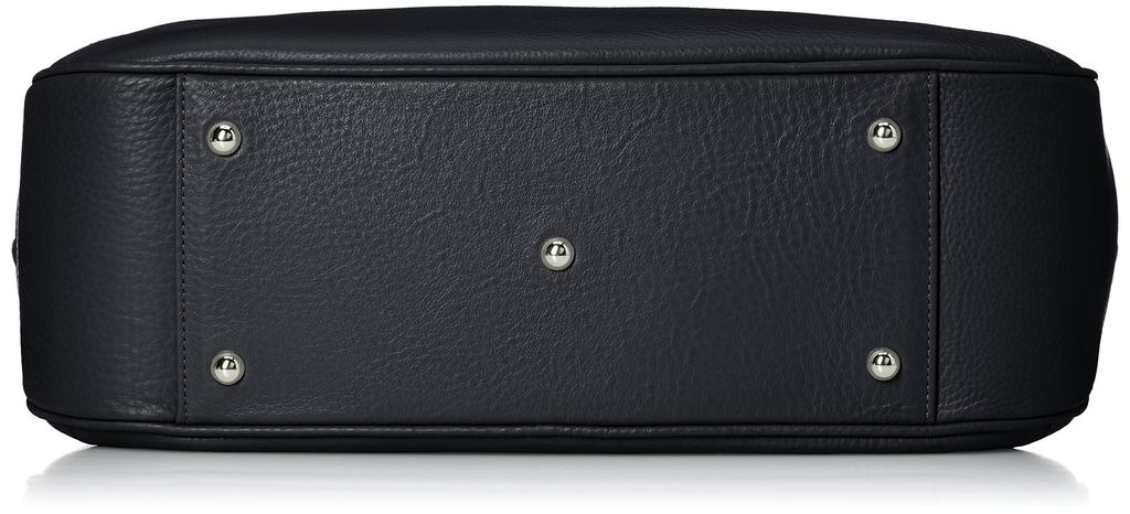 Pelle Morbida Maiden Voyage Tote aus Rindsleder MB048 NVY Marineblaue Tasche, Leder,