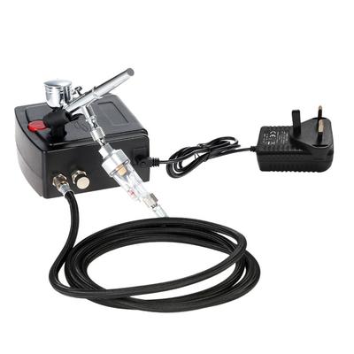 Professional Airbrush Air Compressor Kit for Art Painting Craft Cake Spraying Model Air Brush Nail