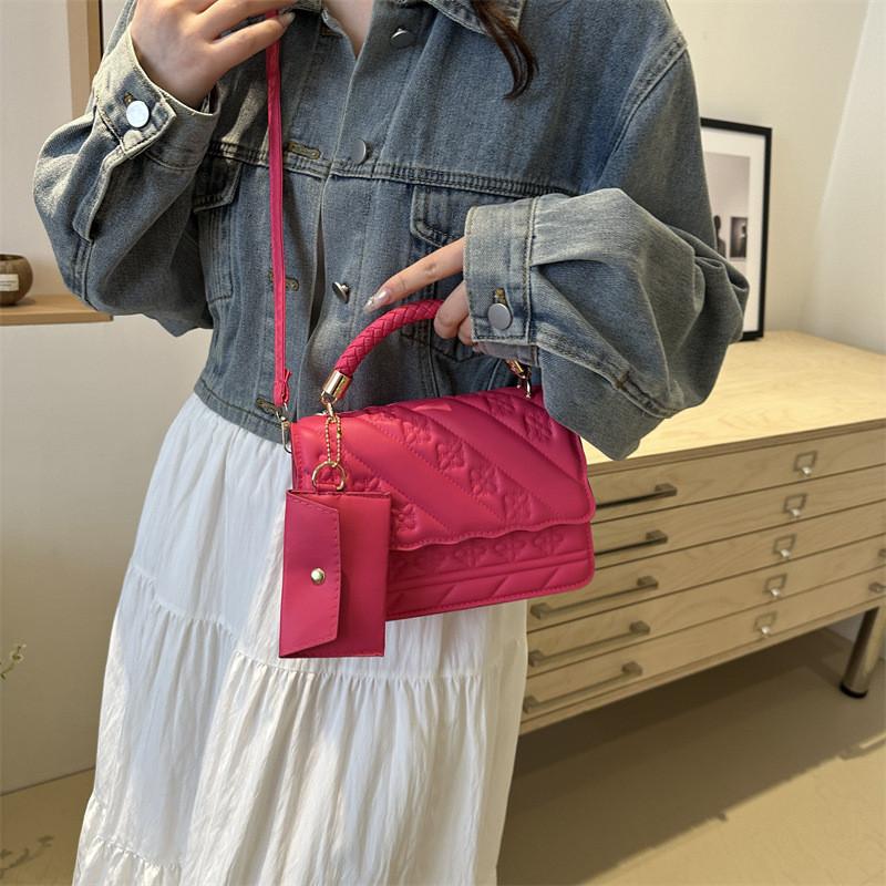 Modern Street Style Casual Crossbody Bag Beautiful Soft Pu Leather Handbag