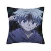 Anime Killua Zoldyck Pillow Cover Kawaii Pillow Case For Living Room Bed Chair Soft Pillowcases Birthday Present