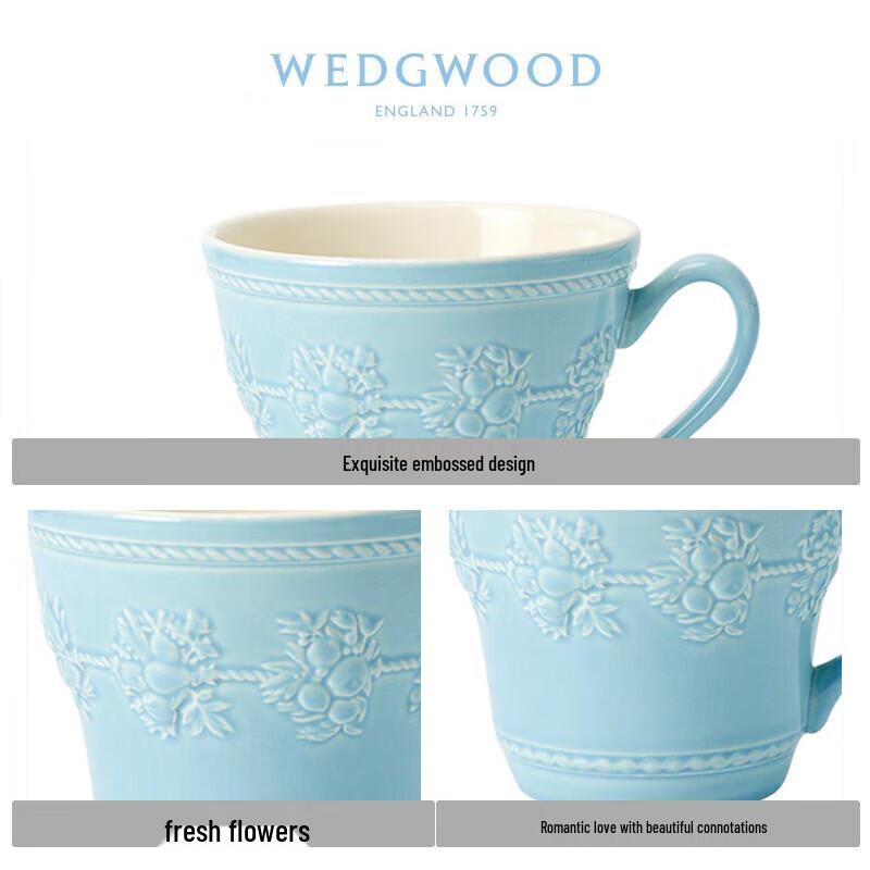 Wedgwood Joyful Holiday Ceramic Mug