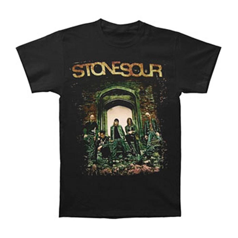 Men s Stone Sour Photo T-shirt Small Black XXXL