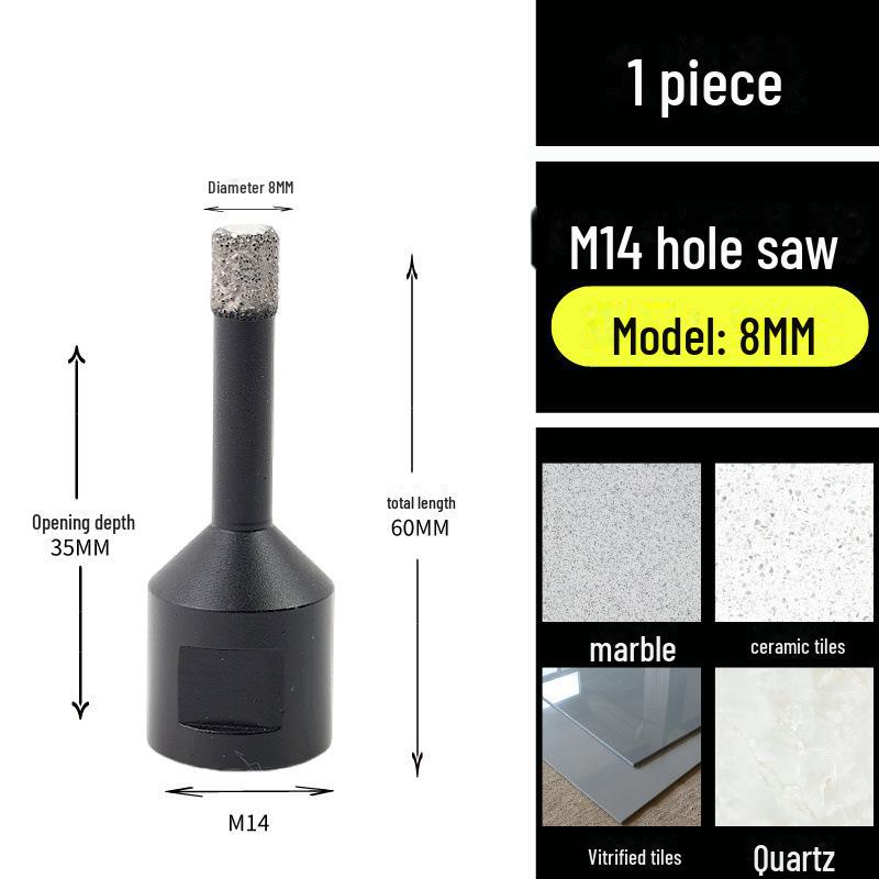 Diamond Marble Angle Grinder Drill Hole Expander for M14 Quartz Granite Tile Stone