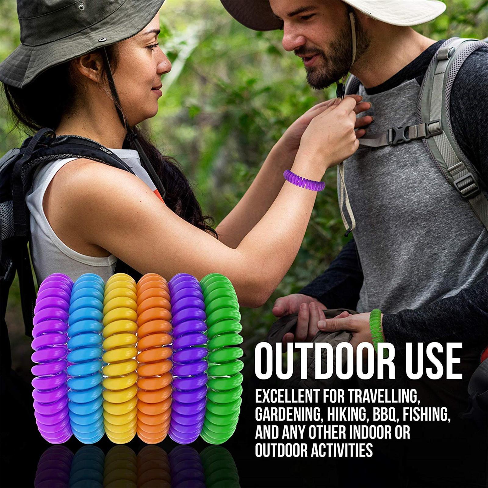 25 упаковок натуральных браслетов от комаров и насекомых — фото 5