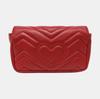 [Pre-Owned] GG Marmont Vintage Metal Logo Quilted Leather Mini Shoulder Bag - Excellent #LDL1UW