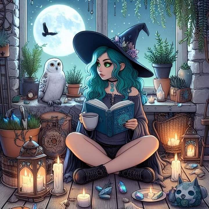 Cartoon Junge Hexe 5D Diamantmalerei Kits Anime Süßes Magisches Mädchen Handgemacht DIY Bohrer Mosaik Stickerei Kreuz