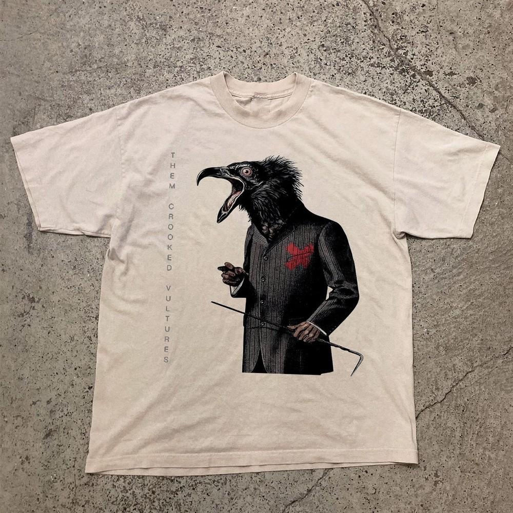 Them Crooked Vultures New Album Shirt Classic White Unisex S-5XL 1J0512 Unisex T-Shirt S