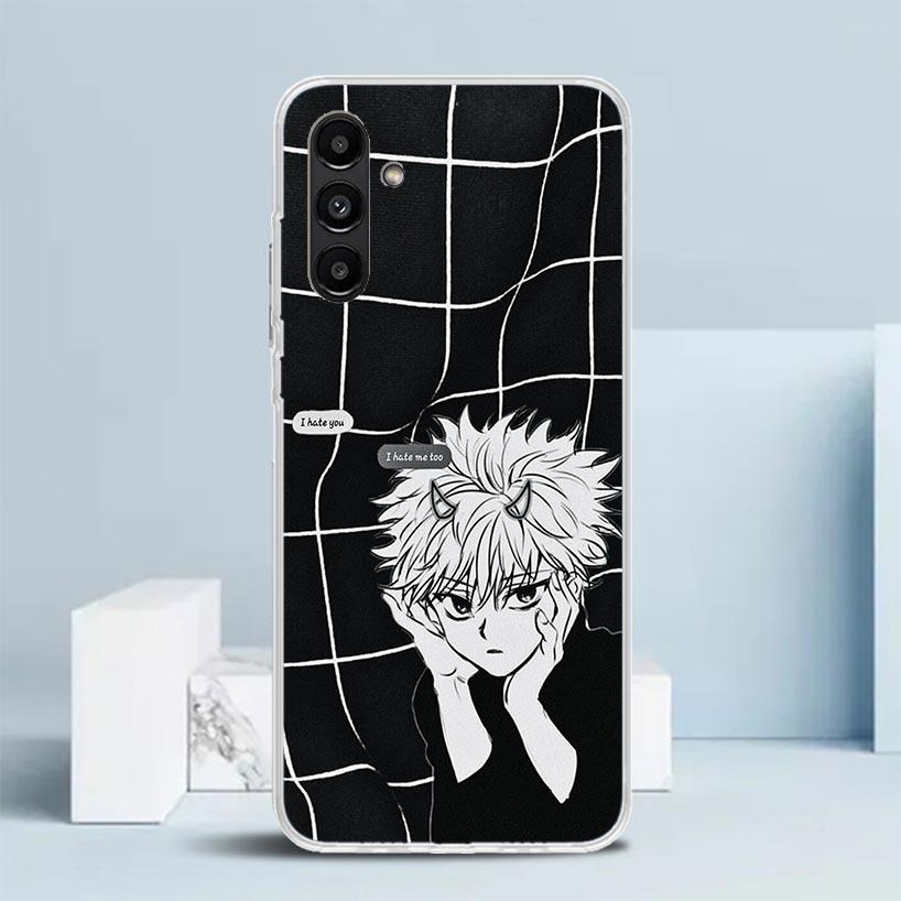 Killua HunterX Phone Case For Samsung Galaxy A17 A37 A57 A16 A15 A14 A13 A56 A55 A54 A53 A36 A35 A34 A33 A26 A25 A24 A23 Galaxy