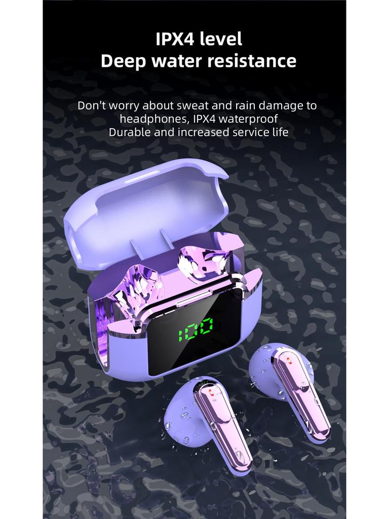 2026 New Low-Latency Wireless Dual Earbuds: Bluetooth Stereo Earphones