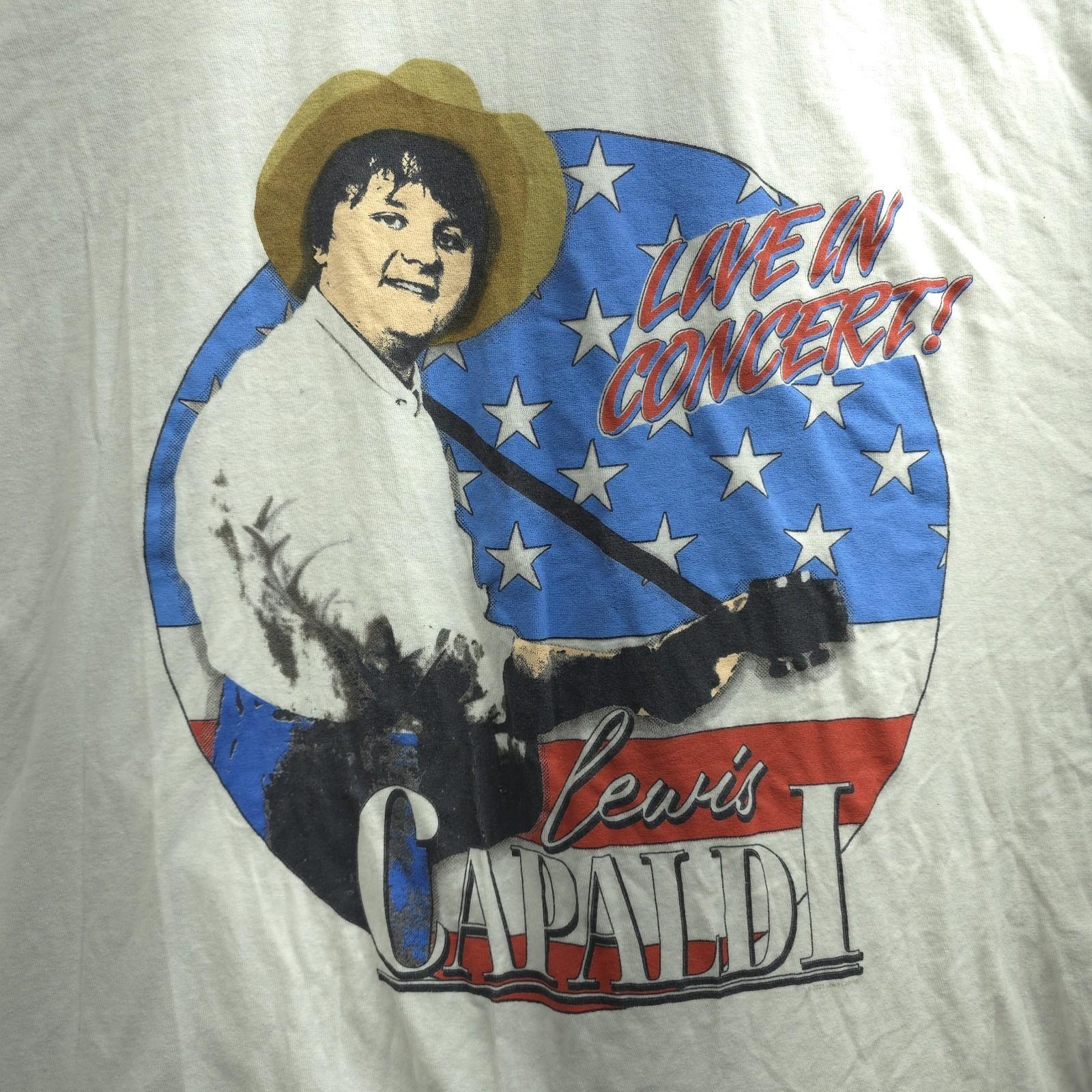 Lewis Capaldi Live in Concert 2023 American Tour Shirt Unisex S-5XL 1V0611 M