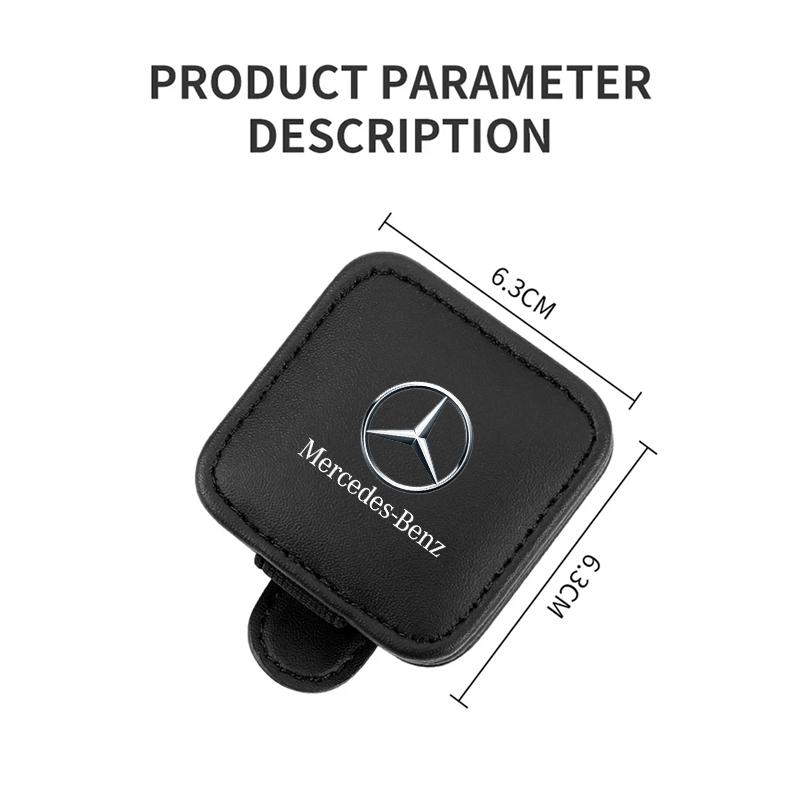 FCM5   Visor Sunglasses Holder Clip Eyeglass Holder For Mercedes Benz B/C/E/S Class W203 W204 W205 W210 W211 W212 W221 Car Accessories
