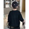Pure Cotton Children's Long-Sleeve T-Shirt, Spring/Autumn Korean Style for Big, Medium, and Small Kids