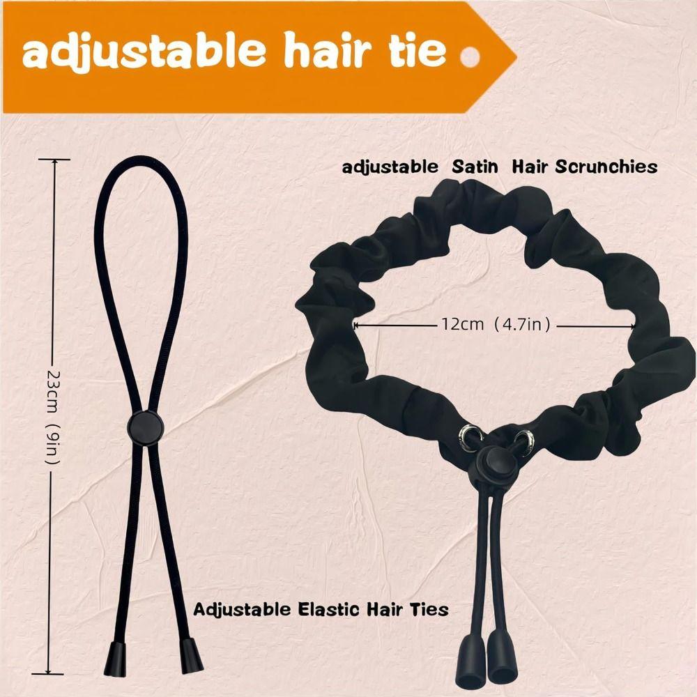 Adjustable Hair Rope African Puffs Afro Hair Ties Hot Hair Band for Thick Curly
