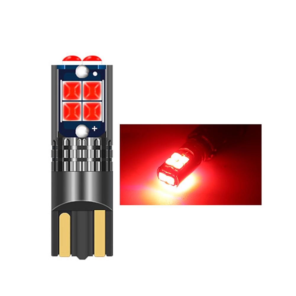 T10 10SMD Car LED Interior Side Light Marker Parking Bulb Canbus No Error DC 12V 3030 Auto Driving License Plate Bulbs Super Bright