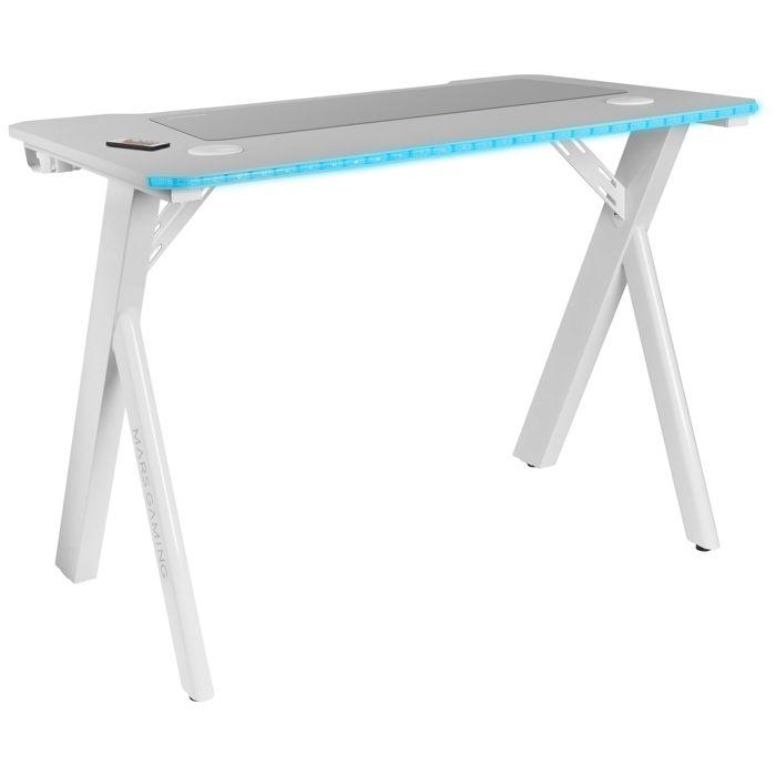 Table de jeu - Mars Gaming - Mgd100Rgb - Éclairage RGB - Acier et fibre de carbone - Imperméable