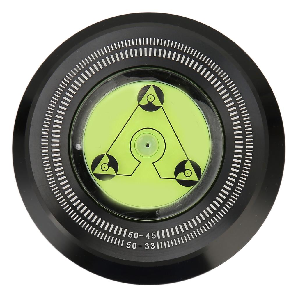 Record Weight Stabilizer Professional 50Hz 45rpm Vinyl Turntable Disc Stabilizer with Level and