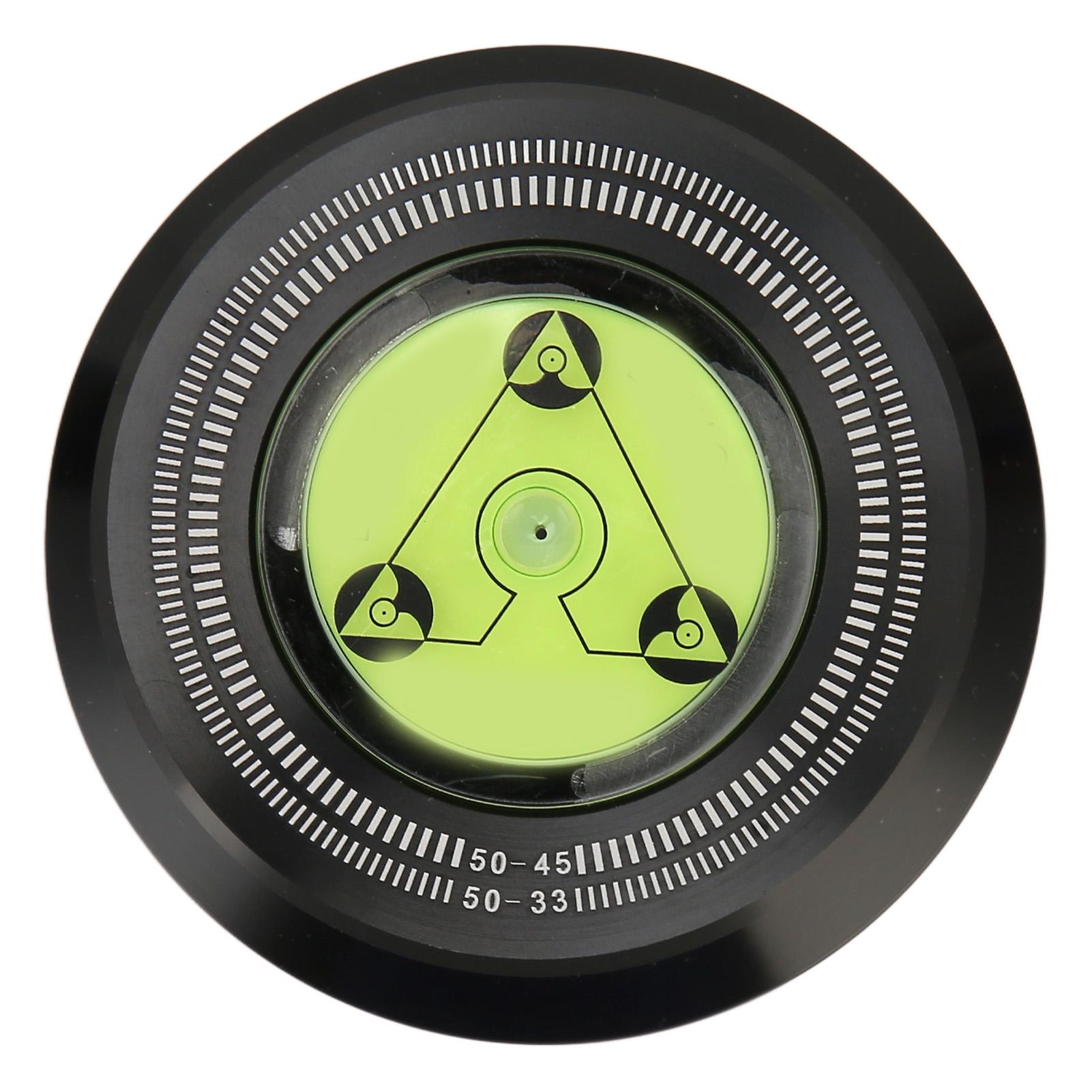 

Стабилизатор веса пластинки Профессиональный 50 Гц 45 об/мин Виниловый проигрыватель дисковый стабилизатор с уровнем и чёрный