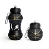 Silicone Foldable Water Bottle Portable Leakproof Cup for Outdoor Sports Travel School Use 350ml 550ml Available