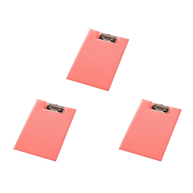 Prancheta Dobrável com Bolso Transparente Pasta de Prancheta em Couro Estojo para Documentos com Prancheta Pasta para Conferência de Negócios