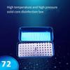 Portable Polishing Brush Cup Block With 72 Holes Efficient Easy To Clean Dental Box For Dental Tool Organization