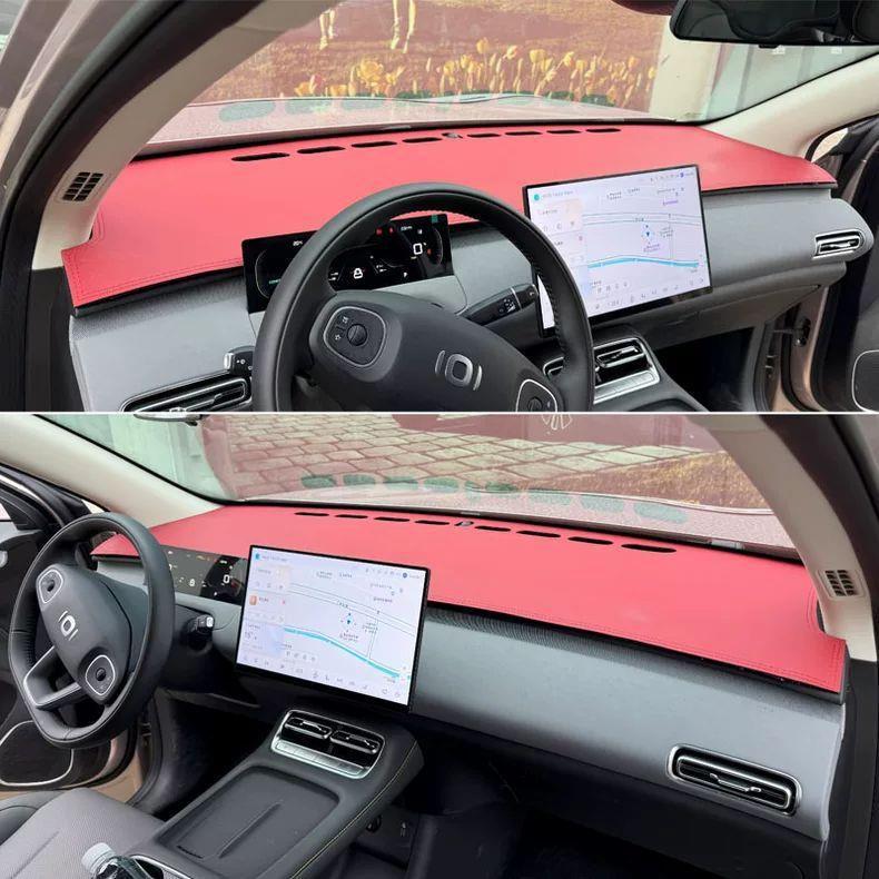 Changan Qiyuan Q05 Leather Dashboard Mat: Sun Protection, Dustproof, Anti-Glare