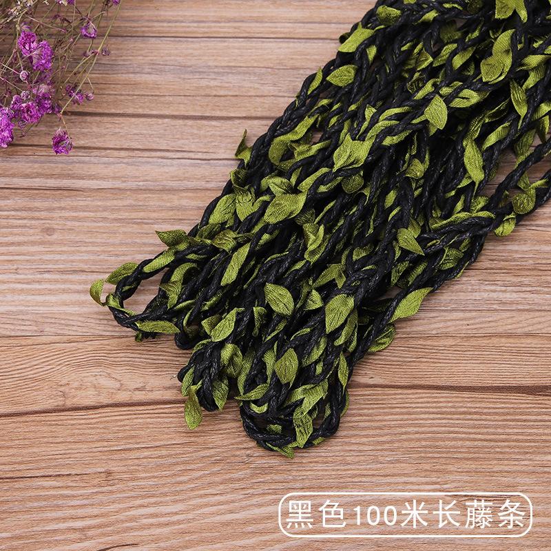 Frânghie de cânepă Frânghie de viță de vie Perete foto Frunză verde Ratan împletit Handmade Bricolaj Creativ Frânghie decorativă Frânghie groasă cerată