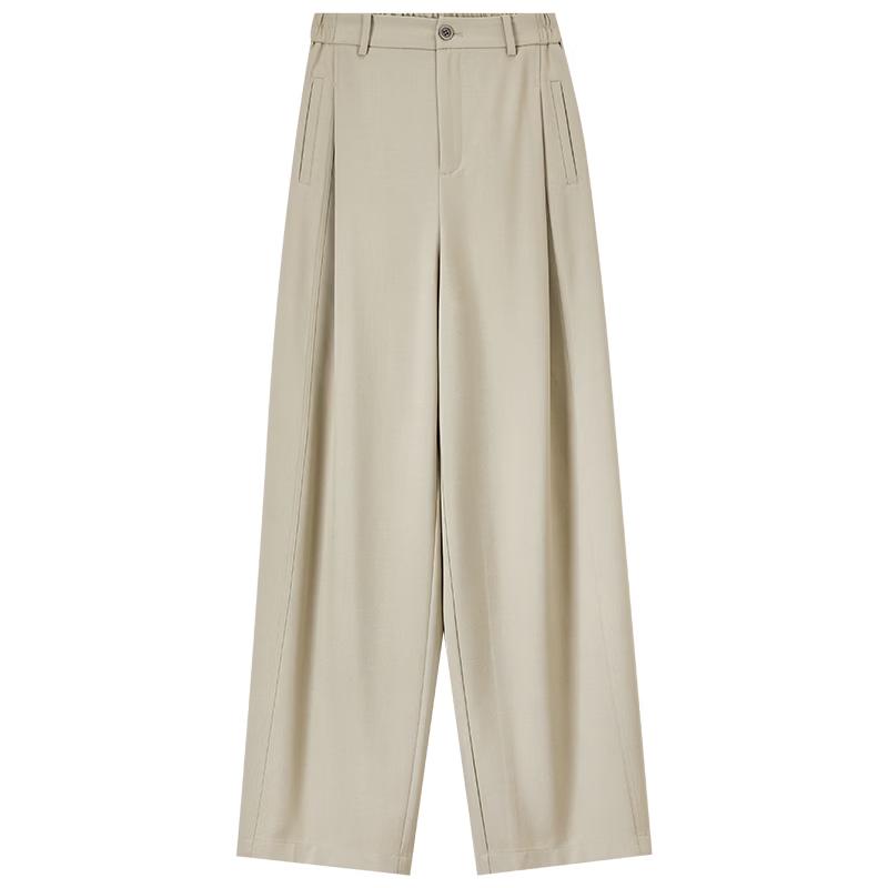 Shangdou Bila Women s High-Waist Wide-Leg Casual Pants L