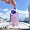 Acrylic Grape Bunch Keychain: Cute Couple Bag Charm & Creative Car Keyring for Women