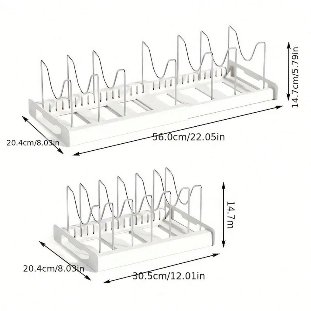 Pot And Pan Organizer 1pc Ultimate Kitchen Organizer