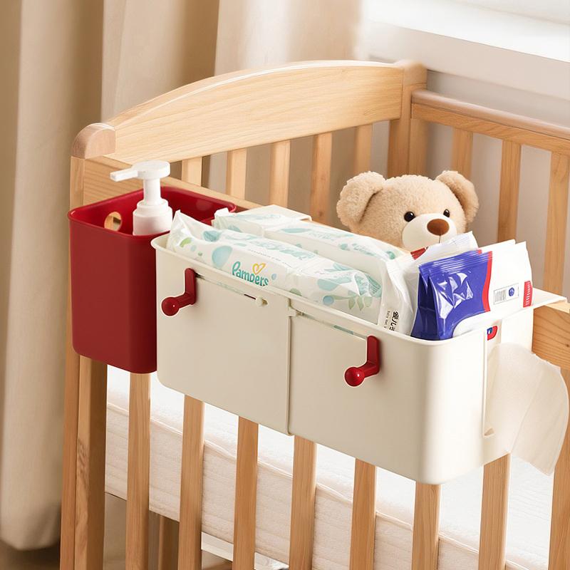 Basket Storage Rack Bedside Storage Accessories Dormitory Storage Hanging Storage Box Student Bedside Retractable Hanging