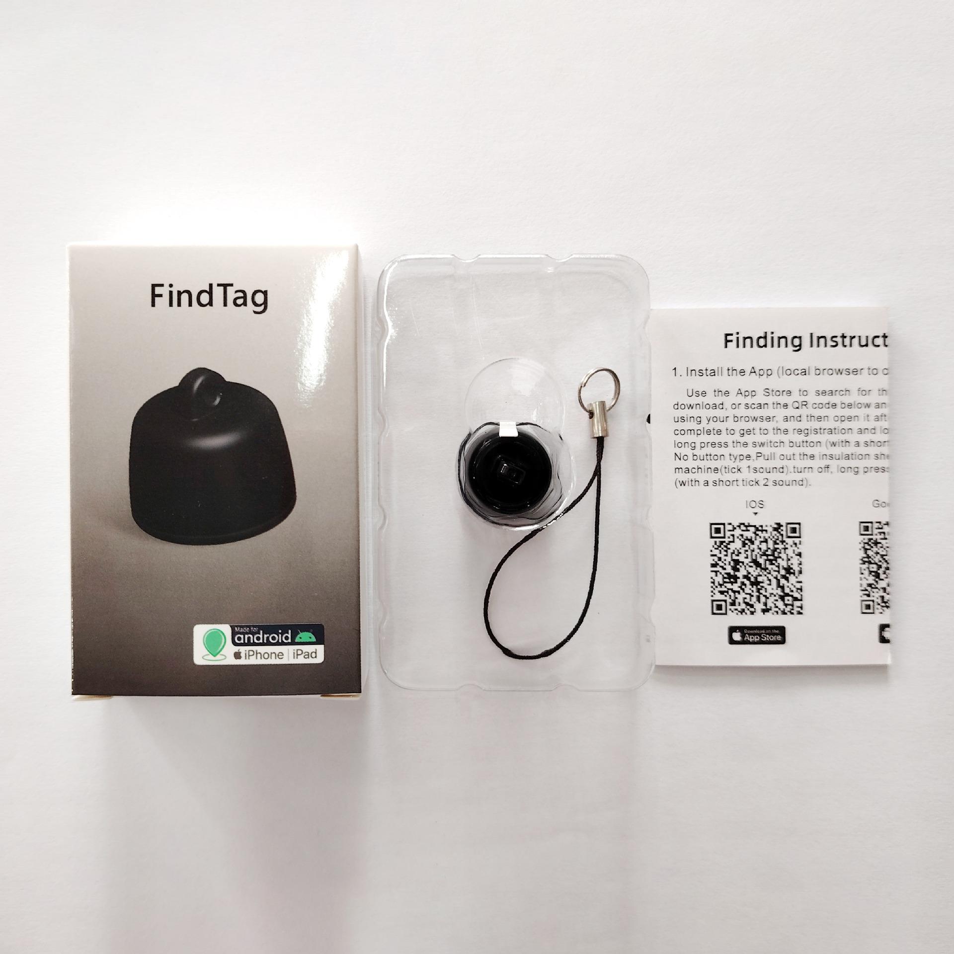 

Mini Pets Global Locator Compatible with Android ISO System for Birds and Dogs and Cats View 3 Days of Movement GPS Tracker чорний