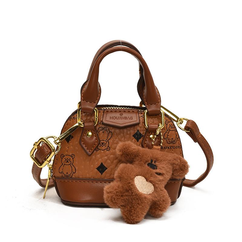 Style Cute Korean Mini Bag For Children In Chic Animal Patterns Breathable Pu Material For Use Everyday