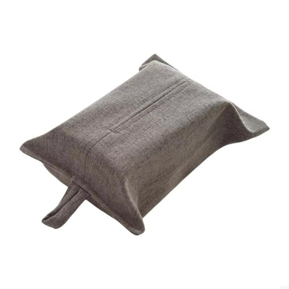 

Household Hanging Tissue Bag Simple Pure Color Paper Bag Hanging Tissue Dispenser Dining Table серый