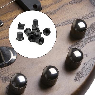 10 ks Plastový knoflík pro ovládání potenciometru 6mm otvor pro hřídel Ovládání hlasitosti Rotační knoflík Náhradní knoflíky pro kytarový pedál