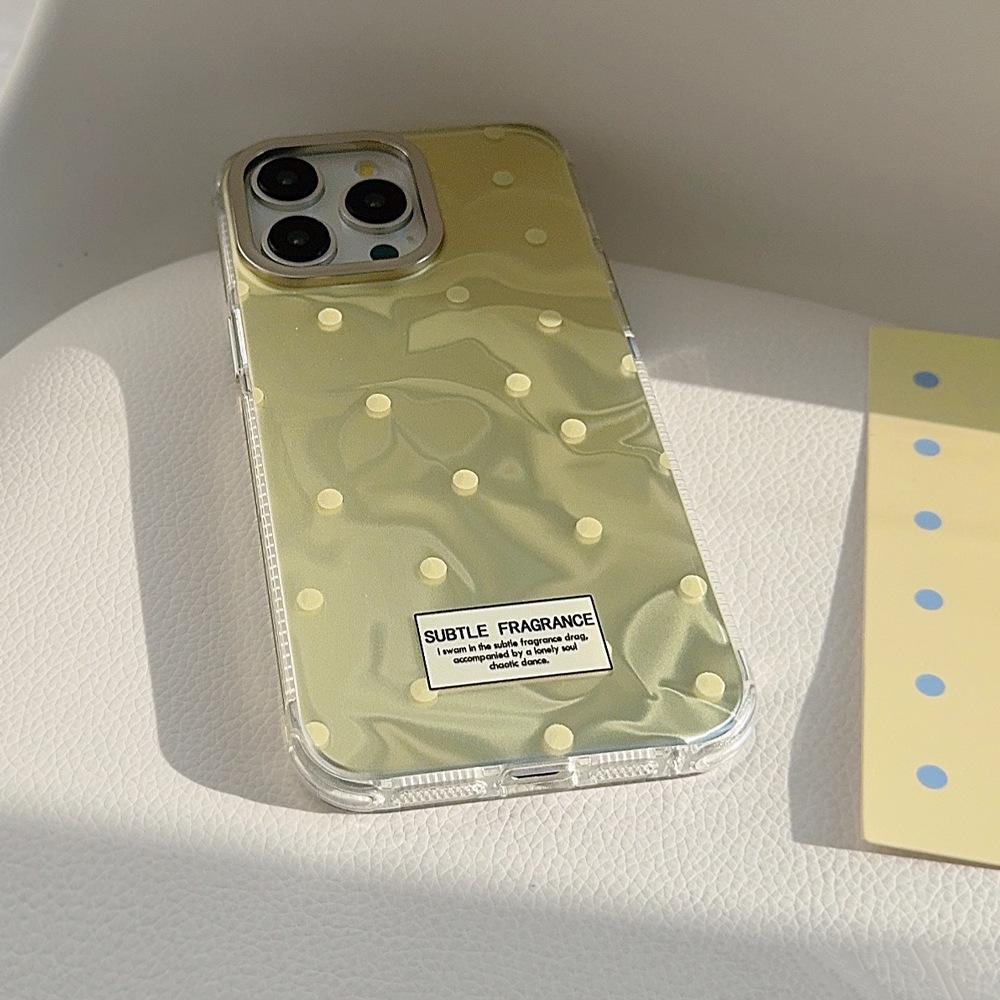 Gelbe Punkte Hülle für iPhone 17 iPhone 17 Pro Max