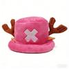 Anime Tony Chopper Plush Cotton Hat Trafalgar Cap Cosplay Unisex Soft Comfortable Caps Accessories Outdoor Party Gift