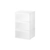 Like-it Storage Box Closet System Wide (M) Set of 3 White CS-WD2 3P Approx. Width 45 X Depth 39.5 X Height 72.7 Cm Made In Japan Cumulative Series