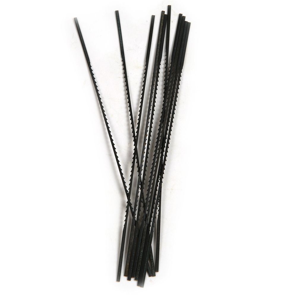 12Pcs/Set for Woodworking 130mm Fine-toothed Scroll U Shape Pull Pull Saw Saw Blades Power Tools