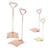 2Pcs Table Number Holder Multipurpose  Name Card Clips for Wedding Party Office