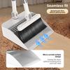 Plastic Cleaning Broom And Dustpan Set With Durable Nonstick Head For Household And Commercial