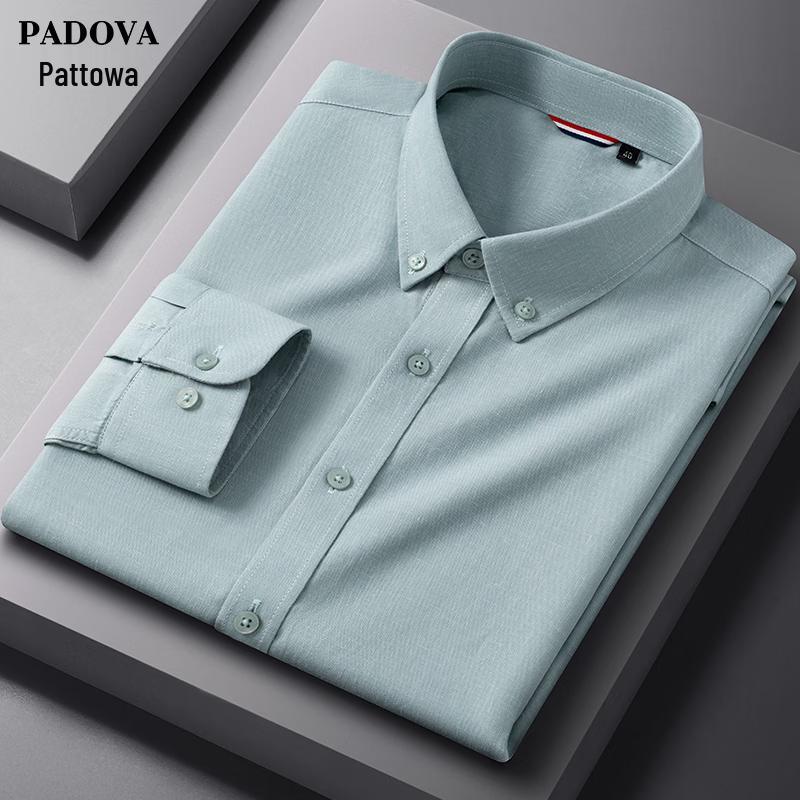 

Men s Linen Blend Long-Sleeve Casual Shirt 42